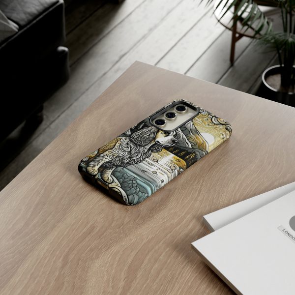 Serenity in Nature with a Golden Cocker Spaniel Phone Case - Image 108