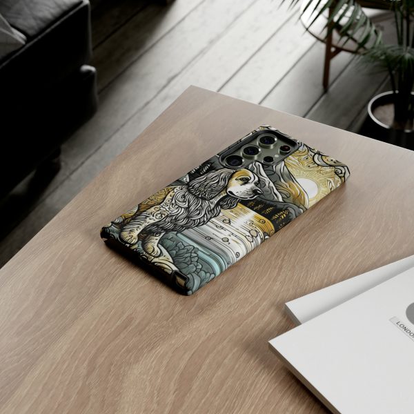 Serenity in Nature with a Golden Cocker Spaniel Phone Case - Image 124