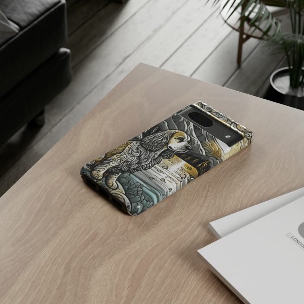 Serenity in Nature with a Golden Cocker Spaniel Phone Case - Image 128