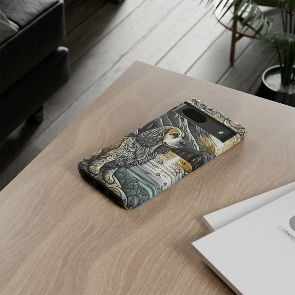 Serenity in Nature with a Golden Cocker Spaniel Phone Case - Image 132
