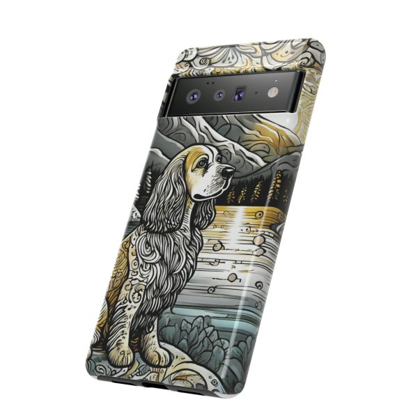 Serenity in Nature with a Golden Cocker Spaniel Phone Case - Image 135