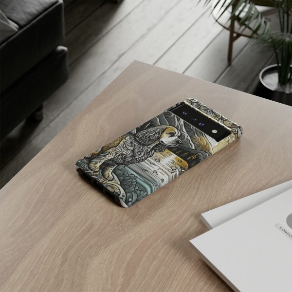 Serenity in Nature with a Golden Cocker Spaniel Phone Case - Image 136