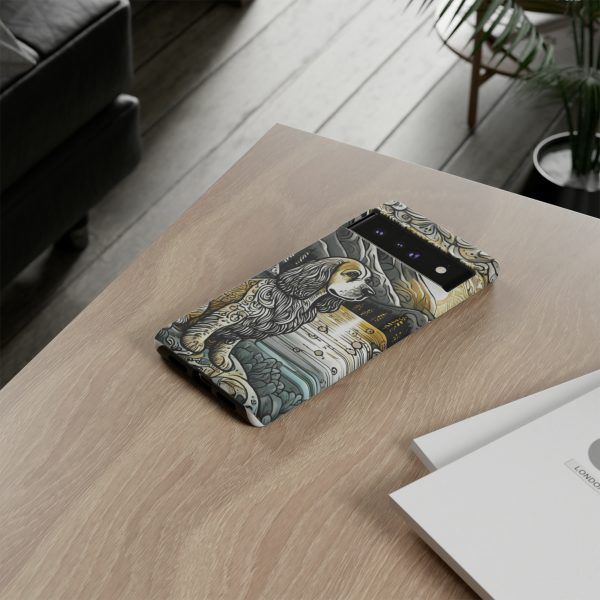 Serenity in Nature with a Golden Cocker Spaniel Phone Case - Image 140